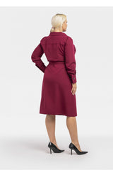 Vestido talla grande modelo 193902 Karko
