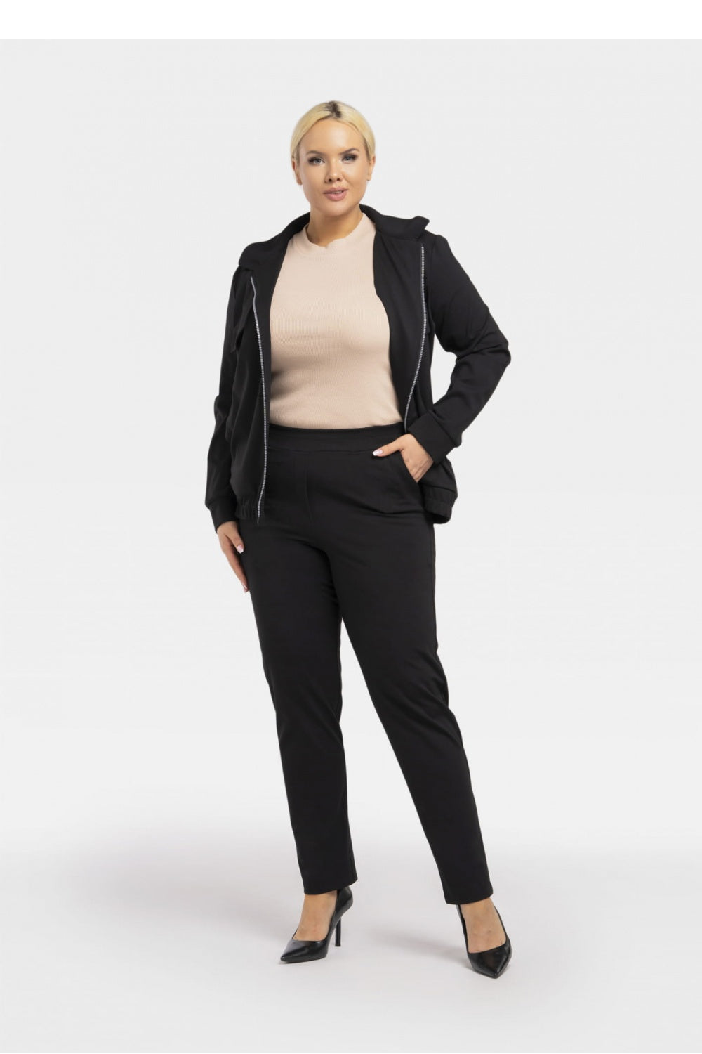 Sudadera talla grande modelo 193914 Karko