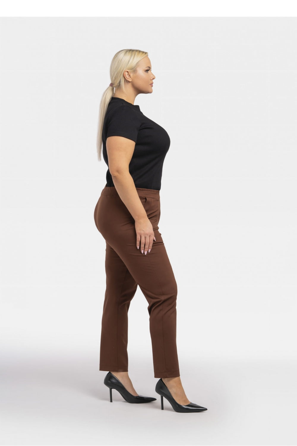 Pantalón talla grande modelo 193915 Karko