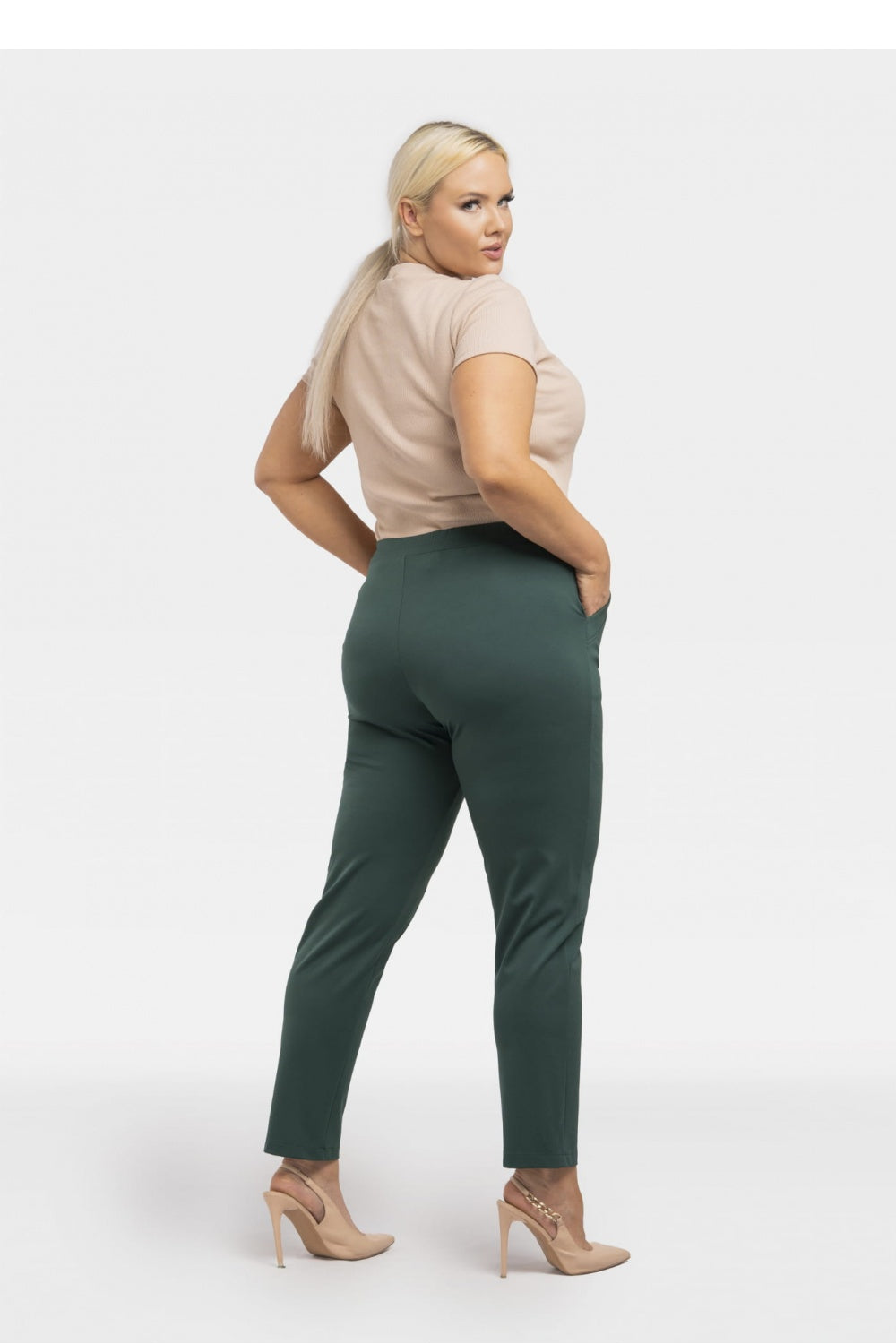 Pantalón talla grande modelo 193916 Karko