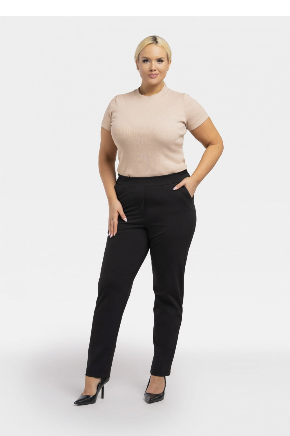 Pantalón talla grande modelo 193917 Karko