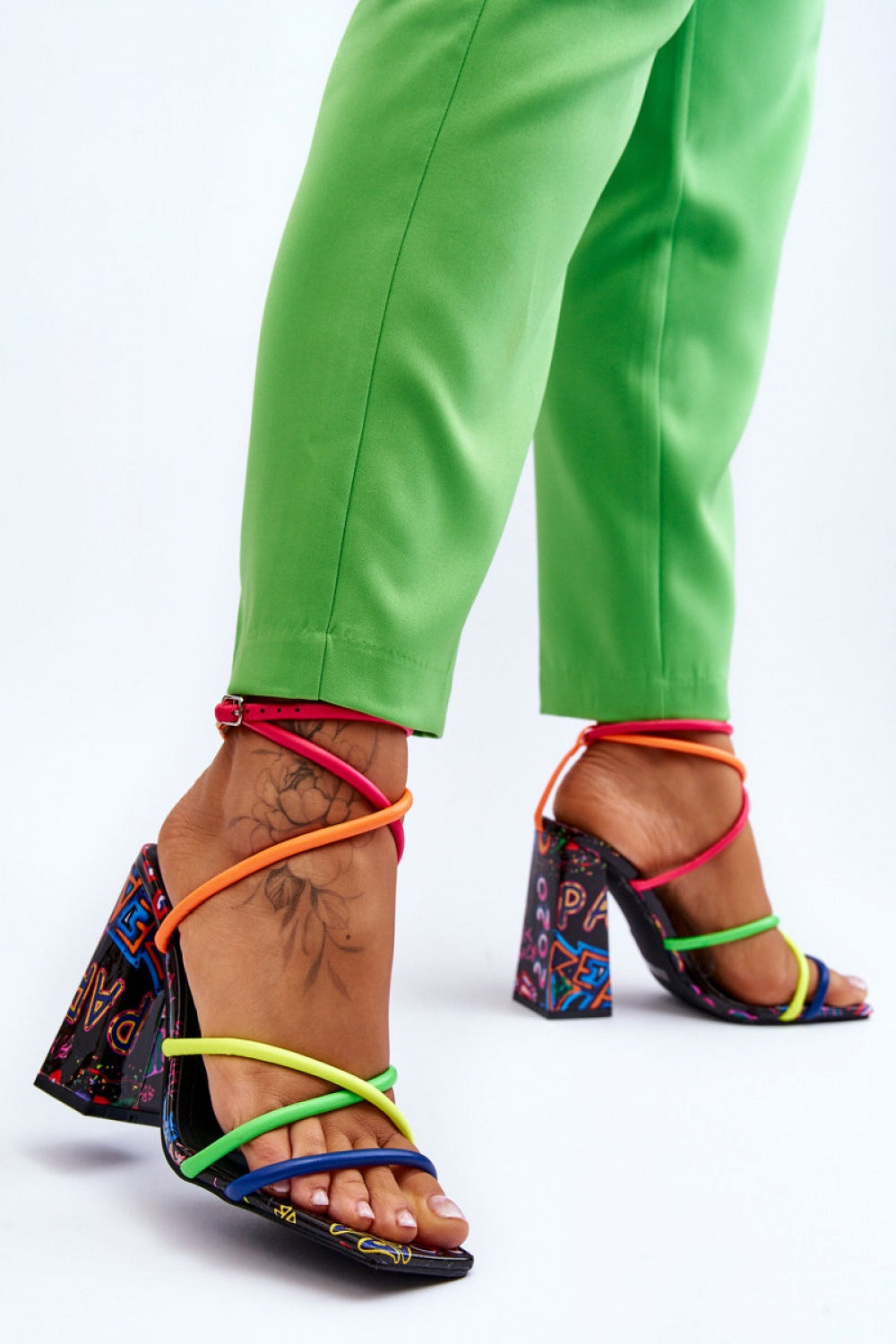 Sandalias de tacón modelo 193942 Step in style