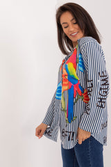 Camisa de manga larga modelo 194187 Italy Moda