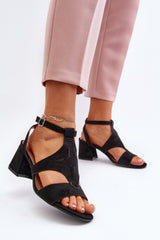 Sandalias tacón modelo 194488 Step in style