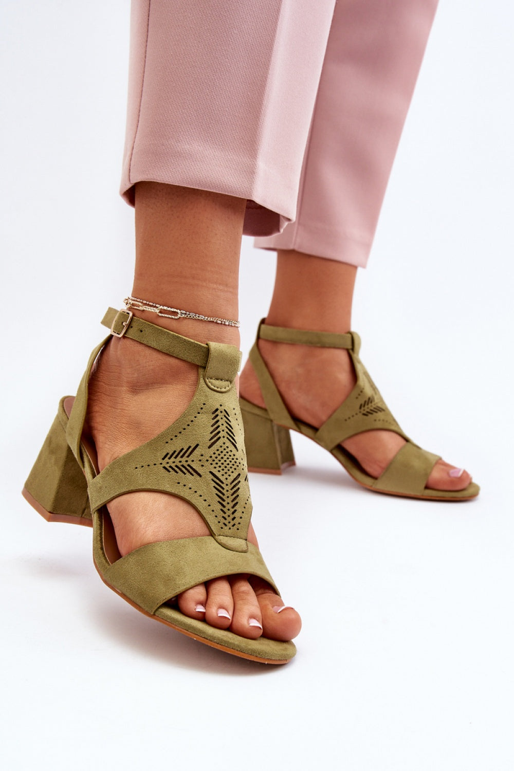 Sandalias tacón modelo 194489 Step in style