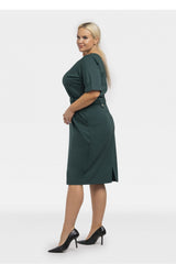 Vestido talla grande modelo 195023 Karko