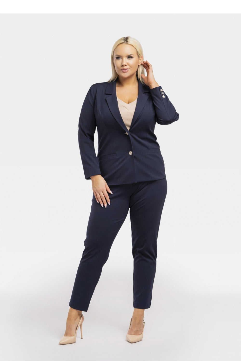 Chaqueta talla grande modelo 195041 Karko