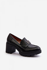 Zapatos bajos tacón modelo 195403 Paso con estilo