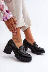 Zapatos bajos tacón modelo 195403 Paso con estilo