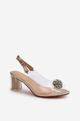 Sandalias tacón modelo 195571 Step in style