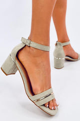Sandalias tacón modelo 196018 Inello
