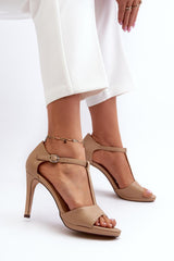Sandalias tacón modelo 196239 Step in style