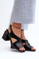Sandalias tacón modelo 196320 Step in style