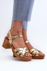 Sandalias de tacón modelo 196334 Step in style