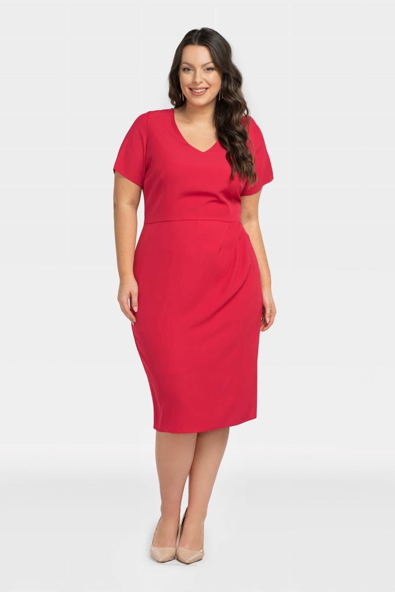 Vestido talla grande modelo 196866 Karko