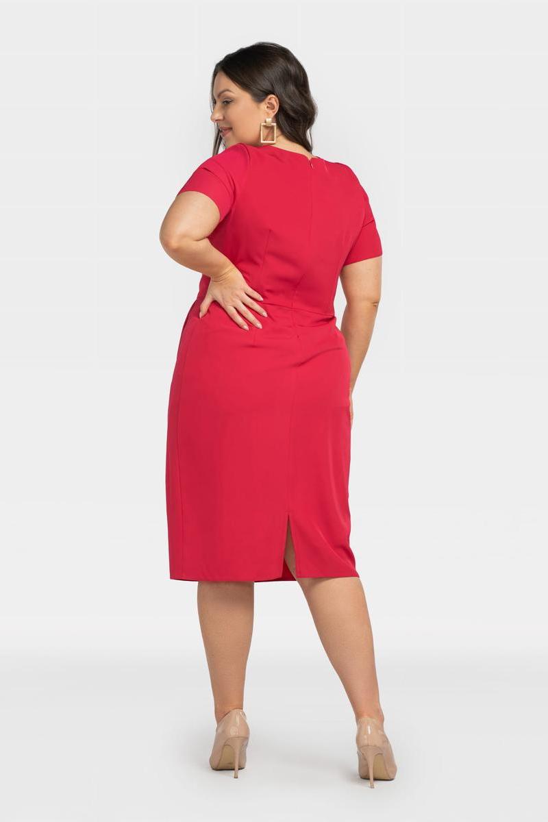 Vestido talla grande modelo 196866 Karko