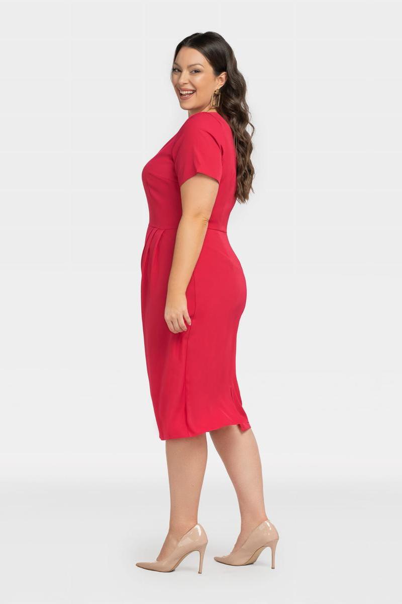 Vestido talla grande modelo 196866 Karko