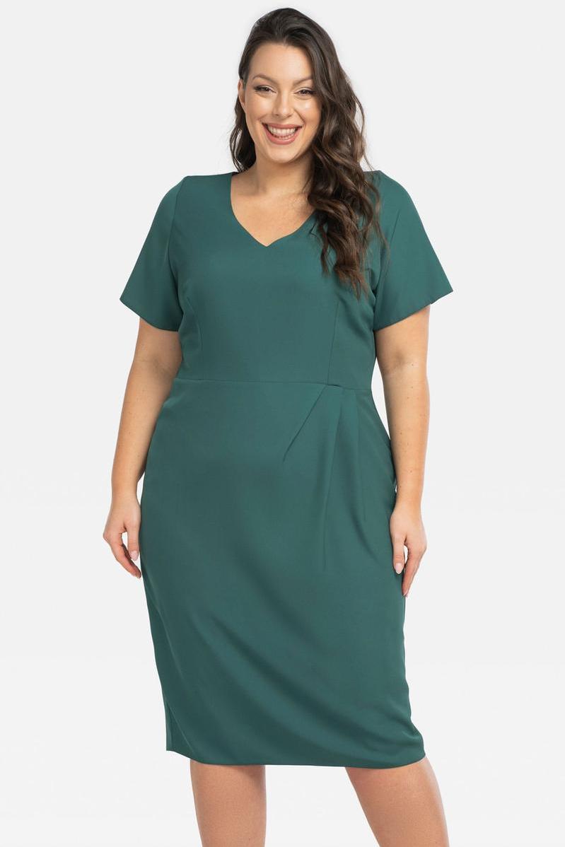 Vestido talla grande modelo 196867 Karko