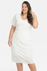 Vestido talla grande modelo 196868 Karko
