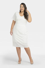 Vestido talla grande modelo 196868 Karko