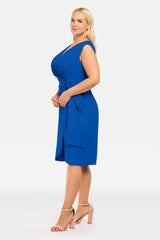 Vestido talla grande modelo 196869 Karko