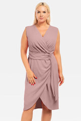 Vestido talla grande modelo 196872 Karko
