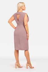 Vestido talla grande modelo 196872 Karko