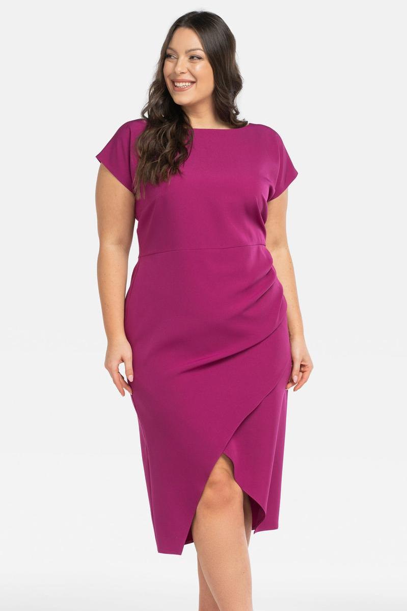 Vestido talla grande modelo 196874 Karko