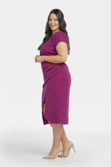 Vestido talla grande modelo 196874 Karko
