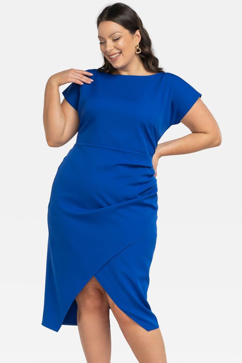 Vestido talla grande modelo 196875 Karko