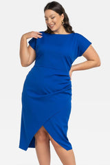 Vestido talla grande modelo 196875 Karko
