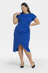 Vestido talla grande modelo 196875 Karko