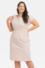Vestido talla grande modelo 196876 Karko