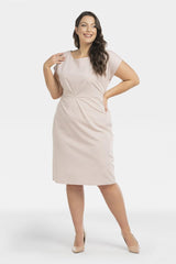 Vestido talla grande modelo 196876 Karko