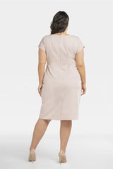 Vestido talla grande modelo 196876 Karko