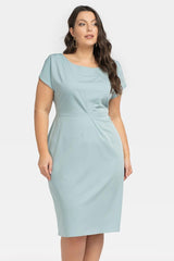 Vestido talla grande modelo 196877 Karko