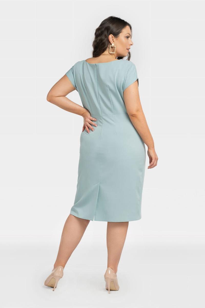 Vestido talla grande modelo 196877 Karko