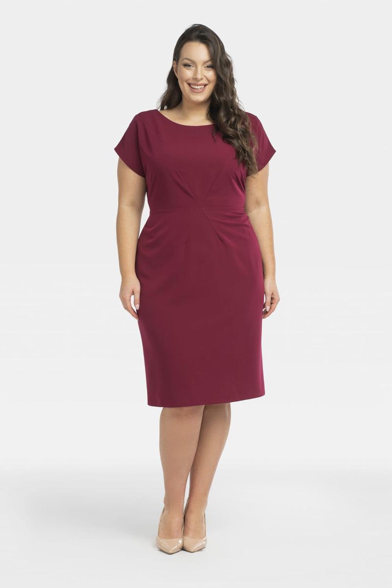 Vestido talla grande modelo 196878 Karko