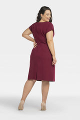 Vestido talla grande modelo 196878 Karko