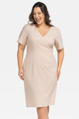 Vestido talla grande modelo 196879 Karko