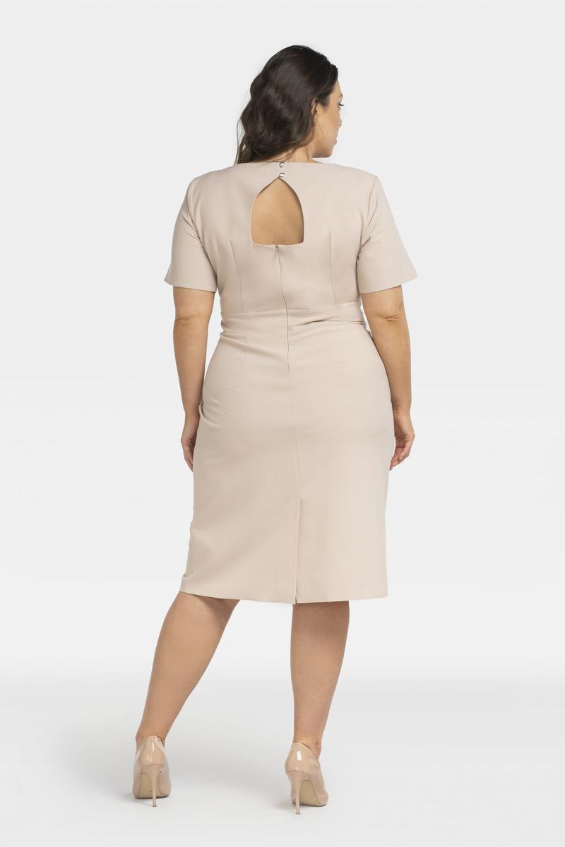 Vestido talla grande modelo 196879 Karko