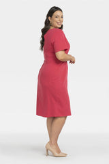 Vestido talla grande modelo 196880 Karko