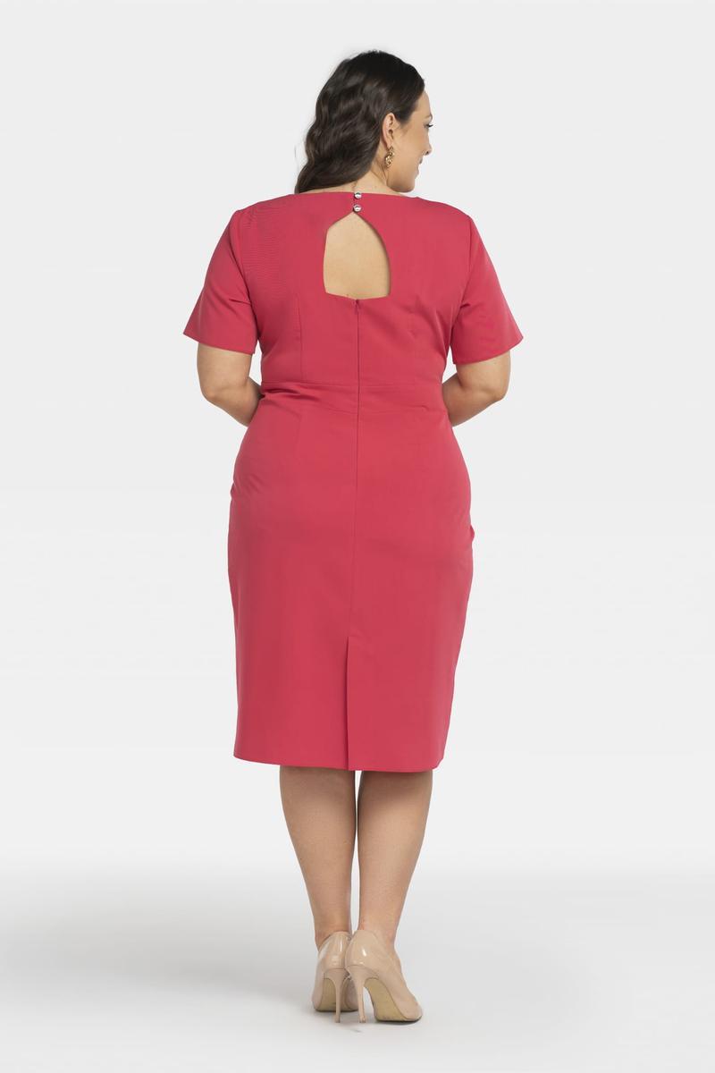 Vestido talla grande modelo 196880 Karko