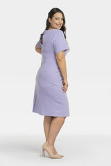 Vestido talla grande modelo 196881 Karko