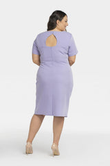 Vestido talla grande modelo 196881 Karko