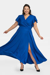 Vestido talla grande modelo 196885 Karko