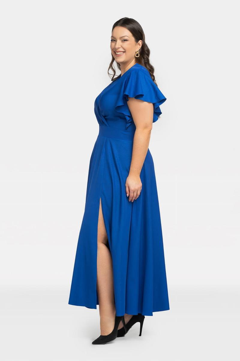 Vestido talla grande modelo 196885 Karko