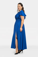 Vestido talla grande modelo 196885 Karko