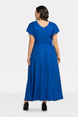 Vestido talla grande modelo 196885 Karko