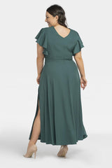 Vestido talla grande modelo 196886 Karko